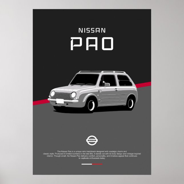 Póster Nissan Pao (Frente)