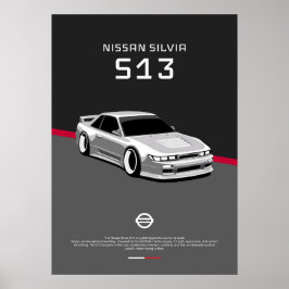 PÓSTER NISSAN SILVIA S13