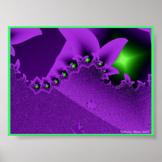 Póster Nite Lite Garden