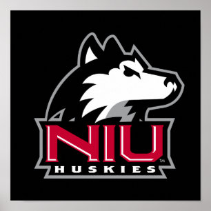 Póster NIU Huskies