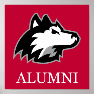Póster NIU Huskies Alumni