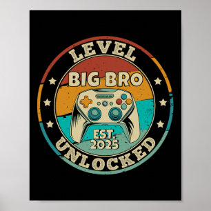 Póster Nivelación Hasta Vid Desbloqueado De Nivel Big Bro