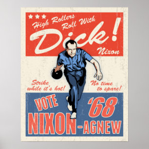 Póster Nixon, rollo con