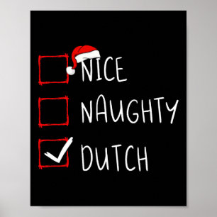 Póster Niza Navidades holandeses herencia holandesa