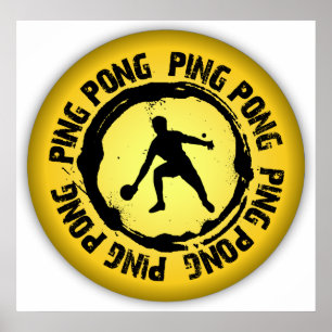 Póster Niza Ping Pong Seal