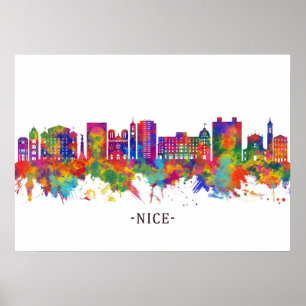 Póster Niza Skyline