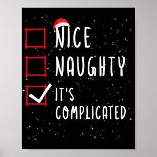 Póster Niza traviesa su complicada lista de Navidades San
