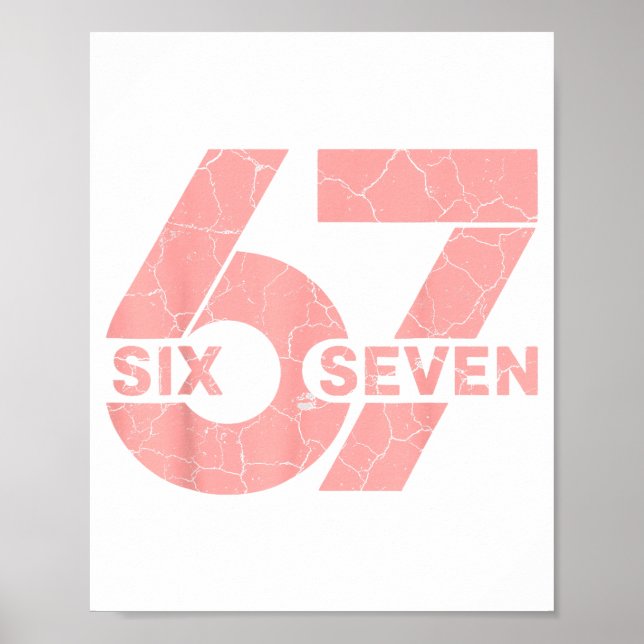 Póster Nk And White Number 67 Jersey Player Uniform #67 F (Frente)