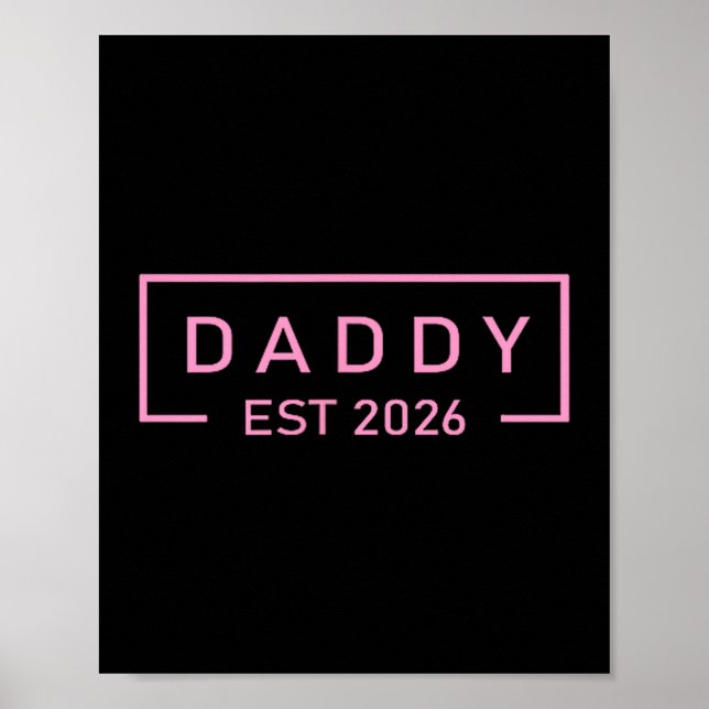 Póster Nk Daddy Est. 2026 Logo Father 2026 Loading New Da (Frente)