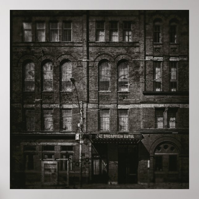 Póster No 106 Broadview Ave 11 Old Film Version (Frente)