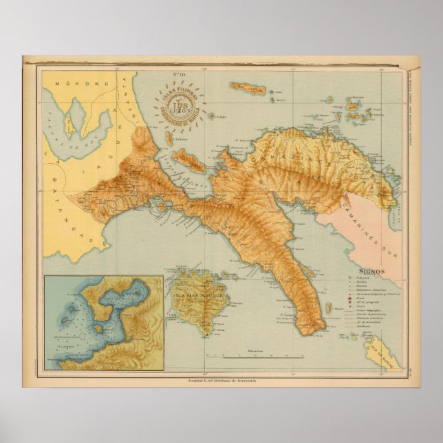 Póster No 10 Luzon (Frente)