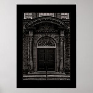 Póster No 27 King's College Circle 1 con borde