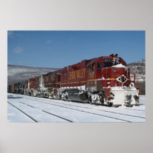 Póster No. 311 del valle EMD de Lehigh lleva la carga,