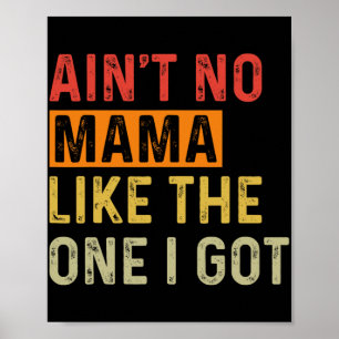 Póster No A Mamá Como La Que Tengo La Curiosa De Reunión