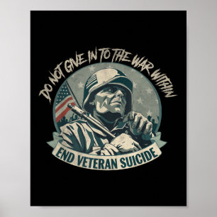 Póster No Abandonar La Guerra Dentro Del Veterano Final S