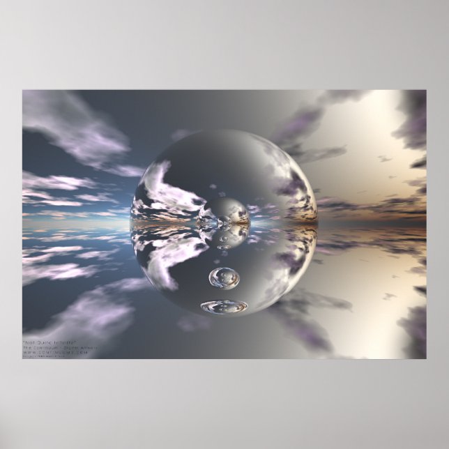 Póster No Bastante Infinita (Frente)