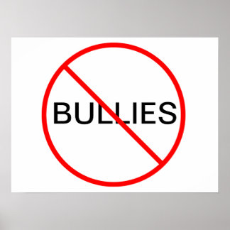 Póster No Bullies Poster