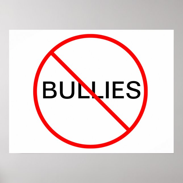 Póster No Bullies Poster (Frente)