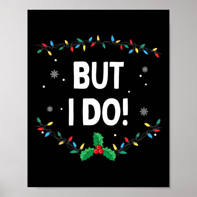 Póster No comparo Navidades con ropa, pero sí (Frente)