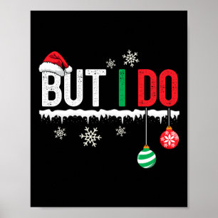 Póster No comparo ropa de Navidades, pero sí lo sé