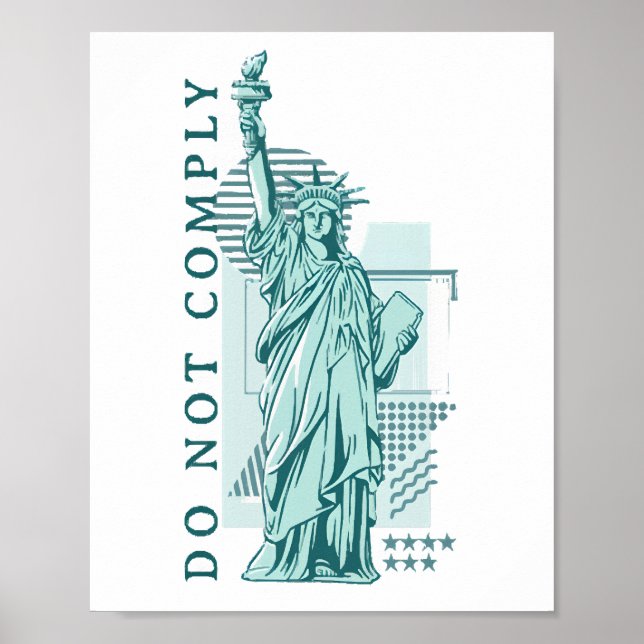 Póster No cumplir (Frente)
