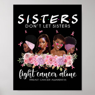 Póster No dejen que las hermanas luchen solamente contra