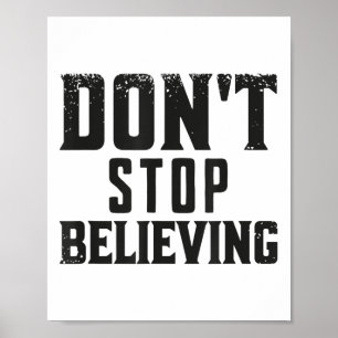 Póster No Dejes de Creer Motivación