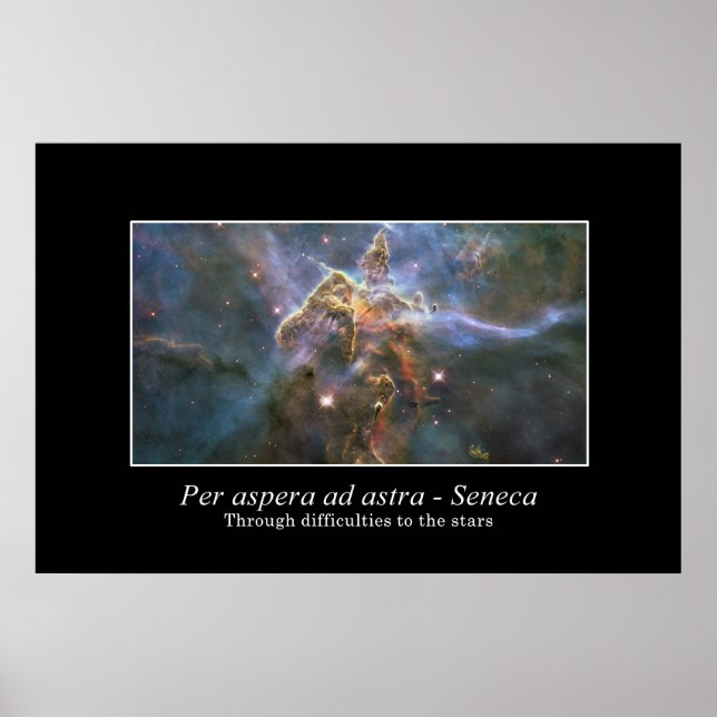 Póster No dejes que la adversidad te impida alcanzar las  (Frente)