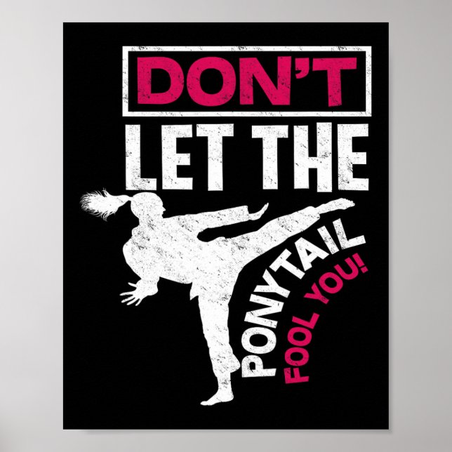 Póster No dejes que The Ponytail te engañe - Guay Fun Kar (Frente)