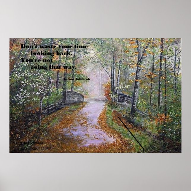 PÓSTER NO DESPERDICES TU TIEMPO MIRANDO AL POSTER DE LOTH (Frente)