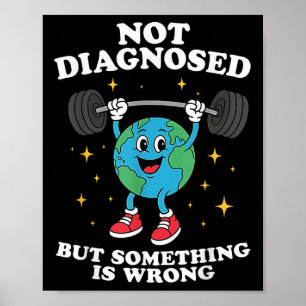 Póster No Diagnosticado, Pero Soing Es Un Oído Mental Equ