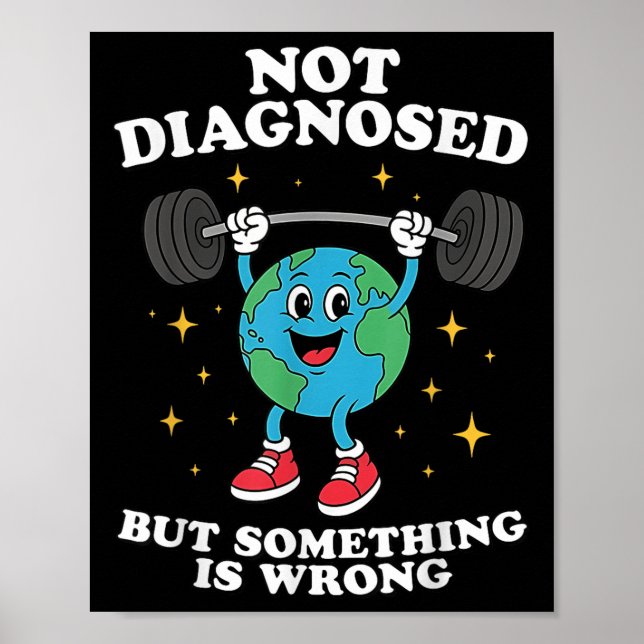 Póster No Diagnosticado, Pero Soing Es Un Oído Mental Equ (Frente)