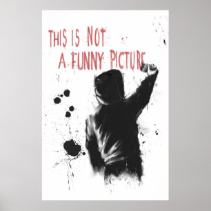 Póster No divertido