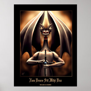 Póster No Draco Sit Mihi Dux