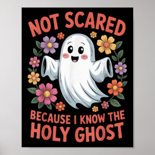 Póster No Ed Porque Conozco El Espíritu Santo Halloween F