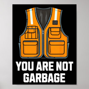 Póster No Eres Garbyge Trump Que Lleva Vestido