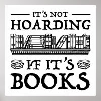 No es acaparar si son libros