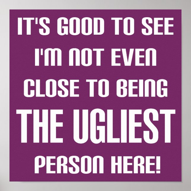 Póster No es el Rótulo Poster más gracioso (Frente)