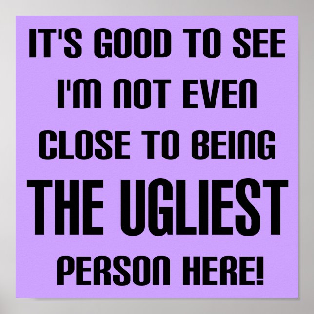 Póster No es el Rótulo Poster más gracioso (Frente)