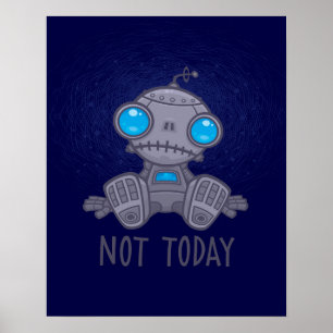 Póster No es el triste robot de hoy