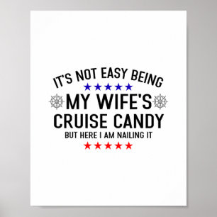 Póster No es fácil ser el dulce de crucero de mi esposa p