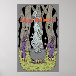 Póster No Es Lo Que Esperaban Feliz Poster De Halloween