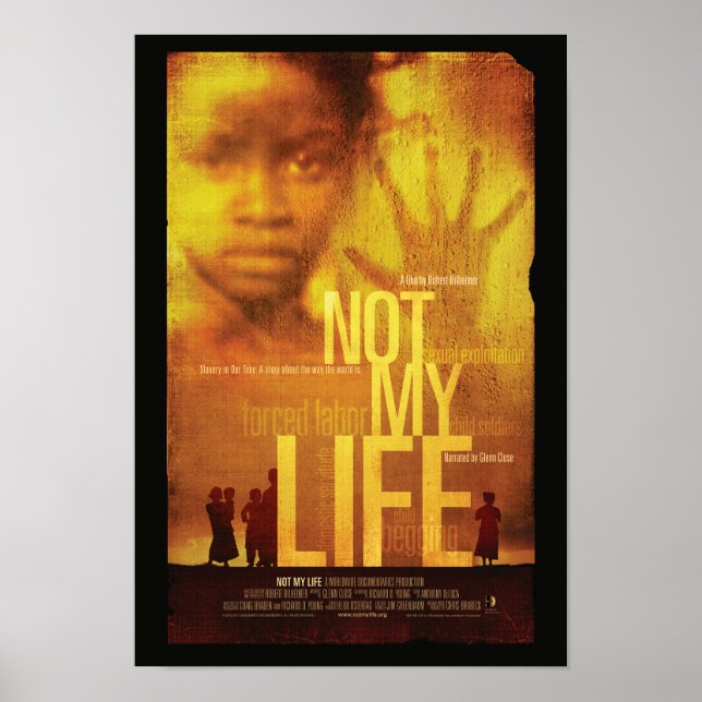 Póster No es mi Poster de cine de vida (Frente)