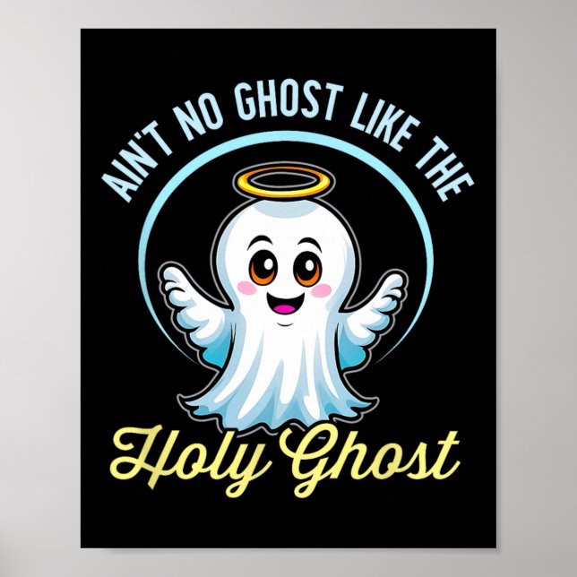 Póster No es ningún fantasma como el sagrado fantasma gra (Frente)