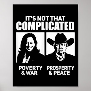 Póster No Es Tan Complicado Kamala Pobreza Y amp; Guerra