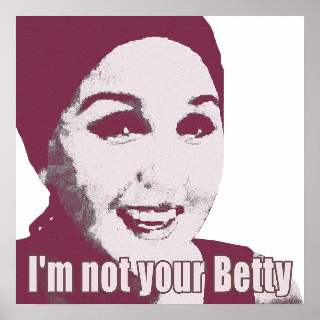 Póster No es tu Betty Sweet (Frente)