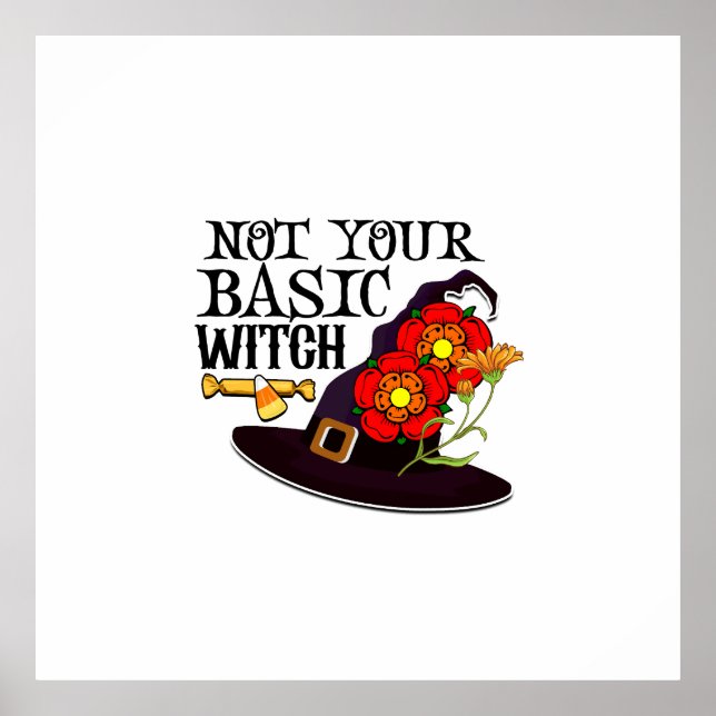 Póster No es tu bruja básica (Frente)