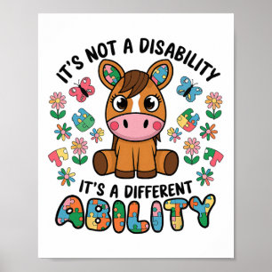 Póster No es un Auti de Concienciación sobre Autismo por 