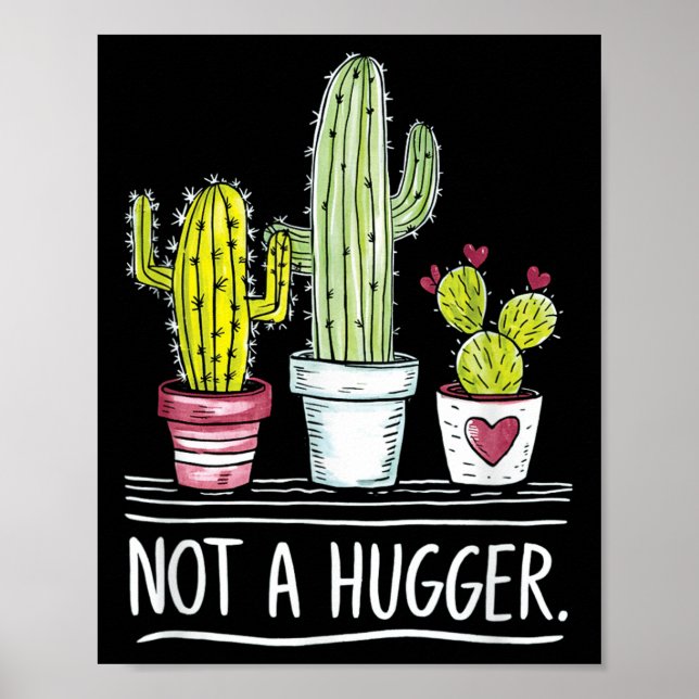 Póster No es un Chiste de Cactus más grande (Frente)
