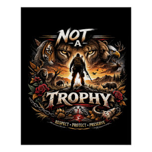 Póster No es un Trofeo